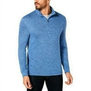 Club Room Mens Quarter-Zip Sweater, Choose Sz/Color: XXL/BlueYonder