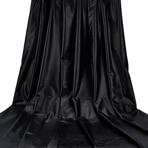 4-Way PU Imitation Leather Fabric 39x57inch PU Leather Black Color Artificial Leather Fabric Soft and Smooth Leather for Sofa Handbag Handmade DIY Craft Projects