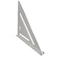 thumbnail image 5 of Regla triangular de alta precisión Medidores de estructura de construcción para ingeniero carpintero Blanco Sharpla regla triangular, 5 of 6