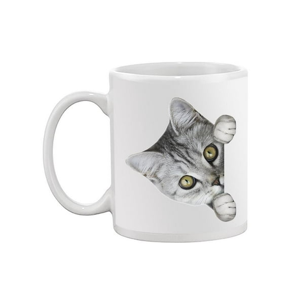 Cat Hiding Mug  -Image by Shutterstock,