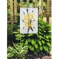 thumbnail image 2 of KDAGR Music Rock Festival and Roll Sign Slogan Graphic Retro Guitar Garden Flag Decorative Flag House Banner 12x18 inch, 2 of 2