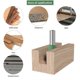 thumbnail image 3 of 11 Pieces 6mm Shank Router Bit, Woodworking Cutter Extra Long Cutter, Carbide Router Bits Woodworking Cutter, for, 3 of 4