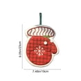 thumbnail image 3 of Yeciiwht Christmas Kitchen Towels Coral Fleece Hanging Hand Towels – Absorbent Festive Towels for Bathroom, Kitchen & Holiday Home Use, 3 of 7