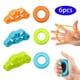 thumbnail image 1 of 6/3pcs Finger Stretcher Hand Resistance Bands Hand Extensor Exerciser Finger Grip Strengthener Strength Trainer Gripper Set For Arthritis Carpal Tunne, 1 of 2