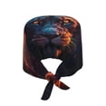 thumbnail image 2 of Easygdp Forest Cool Lion Men Women Adjustable Cap Working Hat Tie Back Cap, Work Cap, 2 of 7