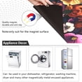 thumbnail image 2 of Haosy Dishwasher Magnet Cover Magnetic Fridge Door Cover Home Kitchen Decor Love Made Of Colorful Flowers 23"x 26", 2 of 6