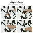 thumbnail image 4 of PIKWEEK  Basketball Player Round Fitted Tablecloth with Elastic Edge  Fitted Table Cloth for Round Table Circular Table Cover Waterproof Wipeable Round Elastic Table Cloth, 4 of 7