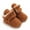 Brown, variant on Infant Baby Girls Boys Toddler Shoes Boots Anti-slip Warm Soft Slippers Socks
