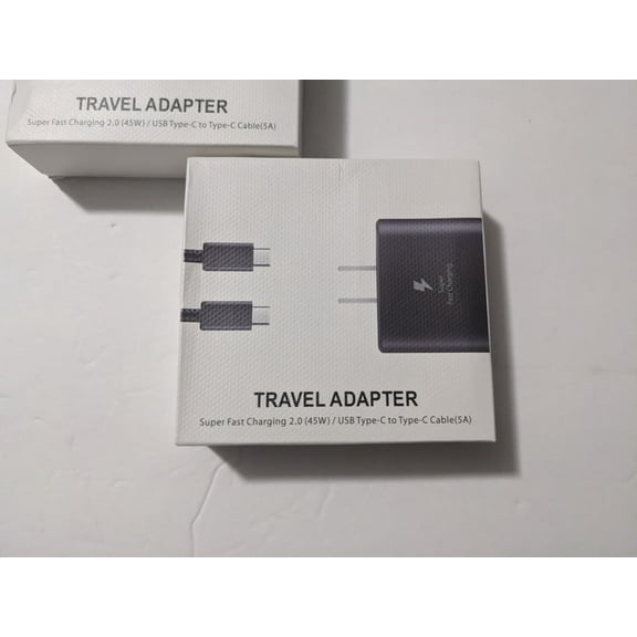 45W USB-C Super Fast Charging Wall Charger with Type 6FT C Cable ( Comes with 2 year warranty)