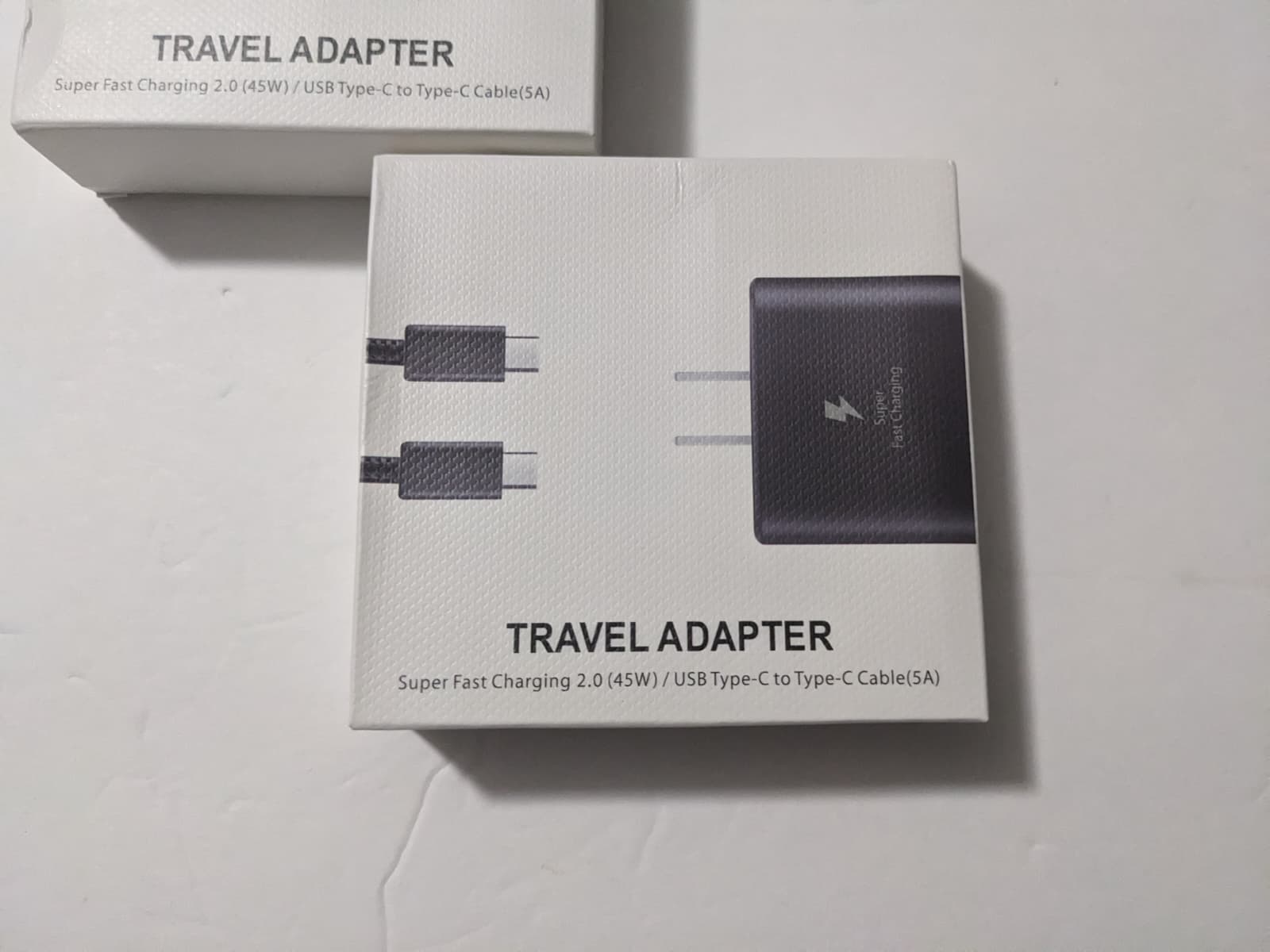 45W USB-C Super Fast Charging Wall Charger with Type 6FT C Cable ( Comes with 2 year warranty)