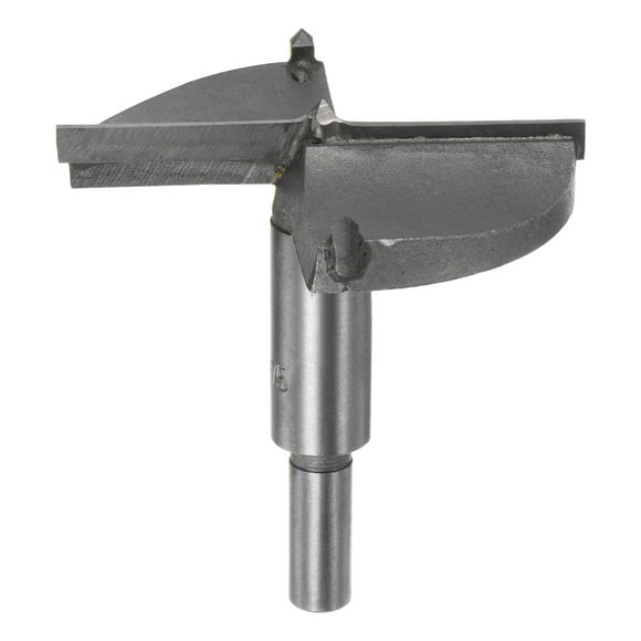 Unique Bargains Forstner Drill Bit 75mm (1-15/16') Tungsten Carbide Wood Hinge Drill Bit Woodworking
