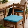 thumbnail image 7 of Beautynvta Seat Cushion, Square Chair Cushion, Soft Comfortable Sponge Cushion, Removable Non-Slip Seat Cushion for Kitchen Dining Office Dormitory Chair, 15.7''x15.7'', Blue, 7 of 7