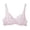 Pink, variant on QHFBli Women Plus Size Floral Lace Underwire Bra, Thin Cotton Cup Adjustable Shape Bra, Side Support Hide Armpit Comfort Bras Black 95C