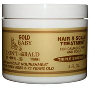 BABY DON'T BE BALD Gold Hair and Scalp Treatment 4 oz