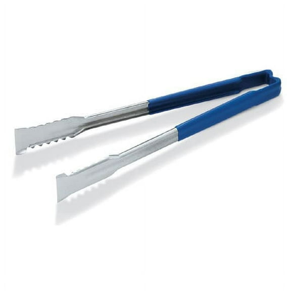 Vollrath 4791230 Kool-Touch 12 Blue Handled VersaGrip Tong"