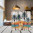 thumbnail image 2 of Golden Ocean Beach Palm Wooden Box Sign Gifts for Best Friends Funny Beach Decorations Boho Bedroom Decor Table Centerpiece Decor Wood Block Signs For Shelf Desk Decoration 5x5 In, 2 of 6