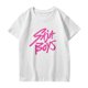 thumbnail image 1 of Pop cazadora para niña Demon Hunters Boys Girls Fashion Round-Neck Group Panels T Shirt （White）, 1 of 3