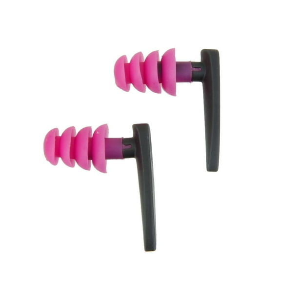 LOVIVER Swimming Surfing Ear Plug Earplug Water Sports Ear Protectors Rose Red