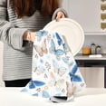 thumbnail image 6 of Dreamtimes Dishcloth, Kitchen Towel, Kitchen Gifts for Restaurant, Kitchen, Party, Flying Butterflies, 6 of 7
