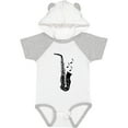thumbnail image 3 of Inktastic Saxophone Musician Band Gift Idea Boys or Girls Baby Bodysuit, 3 of 5