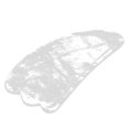 thumbnail image 1 of Tablero de cristal Guasha diseño de borde redondeado transparente que promueve la circulación sanguínea Tabla de masaje Guasha para espalda para dormitorio para cuello para el ANGGREK Otros, 1 of 8