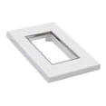 thumbnail image 3 of Placa Para Contacto Omega Plástico Blanco 3 Módulos, 3 of 3