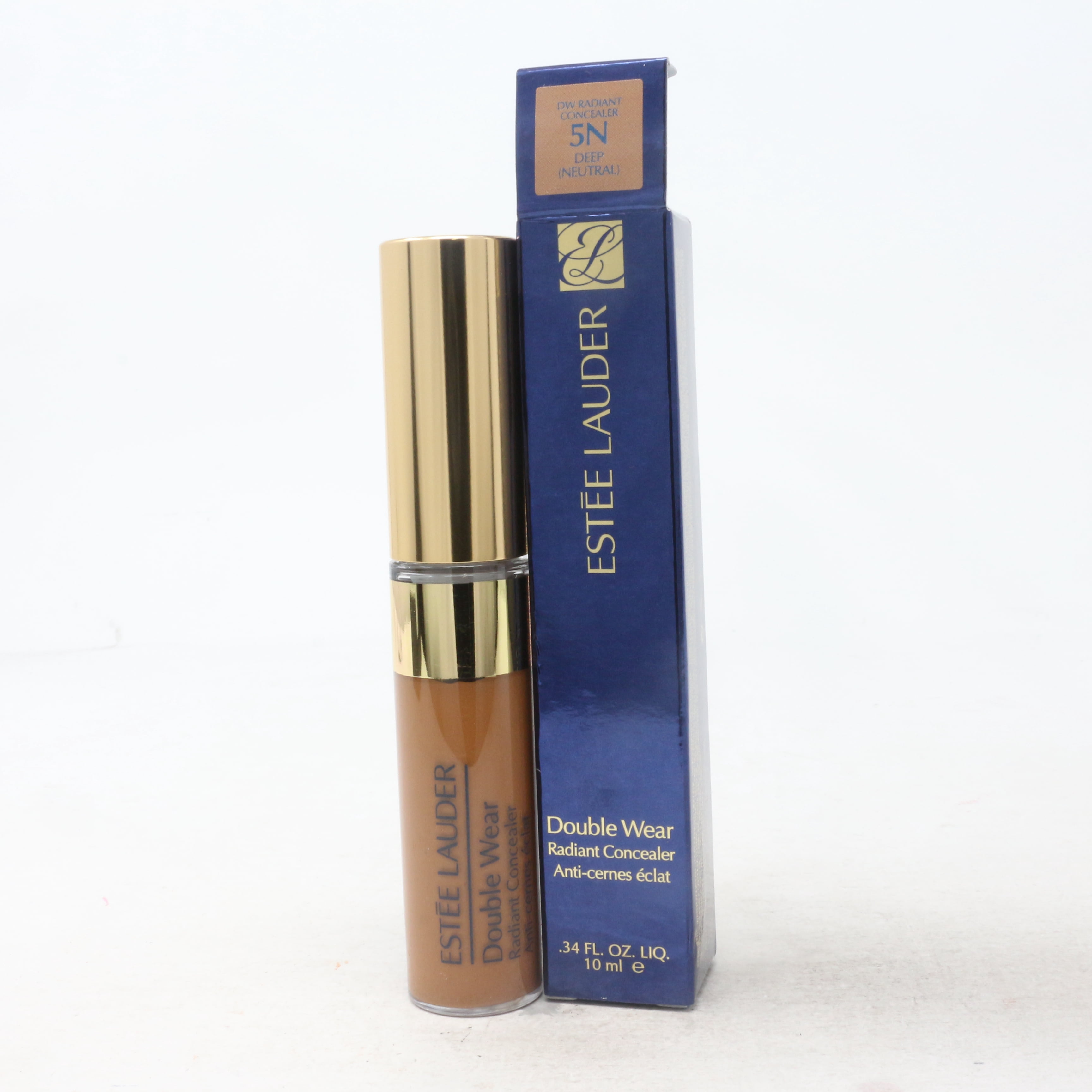Estee Lauder Double Wear Radiant Concealer 5N Deep 0.34 oz / 10ml New