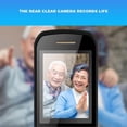 thumbnail image 4 of 4G Flip Phone for Seniors, with Big Buttons, Clear Sound, Dual Screen, 4800mAh Battery, SOS Button, Black, 4 of 4