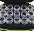 thumbnail image 4 of Essential Bottles Holder Organizer Case with 15 Bottles Green, 4 of 8
