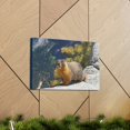 thumbnail image 6 of Yellow Bellied Marmot on a Ridge Near Yosemite Falls Print Animal Wall Art Wildlife Canvas Prints Wall Art Ready to Hang Unframed, 6 of 18