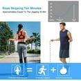 thumbnail image 7 of 2 Pack Jump Rope for Fitness Exercise Equipment, Tangle-Free Rope Skipping with Soft Beaded Segment, Premium Adjustable Jumping Rope for kids, women, men, 7 of 7