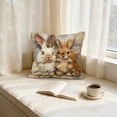 thumbnail image 4 of Spring Cute Pet Patterns Cushion Cover Soft Throw Pillow Cover For Sofa And Chair Ideal Choice For Spring Easter Sofa And Bedroom Decoration, 4 of 6