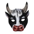 thumbnail image 1 of kusrkot Scary Cow Animal Decorative Accessories Props Ornament Full Face Supply for, 1 of 4