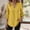 Yellow women fall winter tops a1, variant on thefmos Women's Fall Winter 3/4 Sleeve V Neck Tops Dressy Casual Blouses Loose Solid Basic Pullover Trendy Vacation Fashion Clothes, Gray S