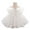 White, variant on Toddler Girl Princess Dress with Bowknot Sleeveless Tulle Party Gown for Birthday Wedding Halloween Christmas
