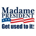 thumbnail image 2 of CafePress - MADAME PRESIDENT Mug - 11 oz Ceramic Mug - Novelty Coffee Tea Cup, 2 of 3