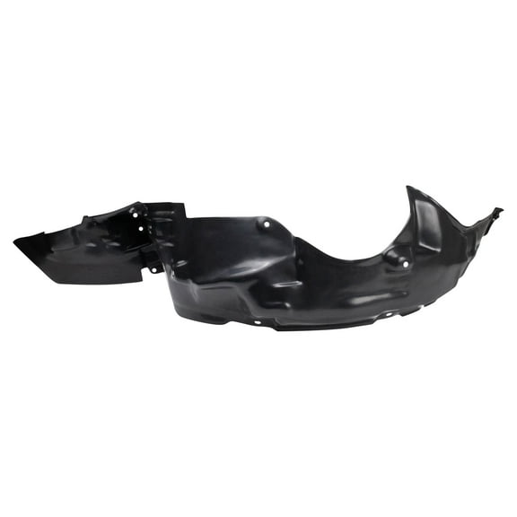 TRQ Front Left Inner Fender Liner Black Drivers Side Fits Select 2001-2002 Toyota Corolla TO1248118