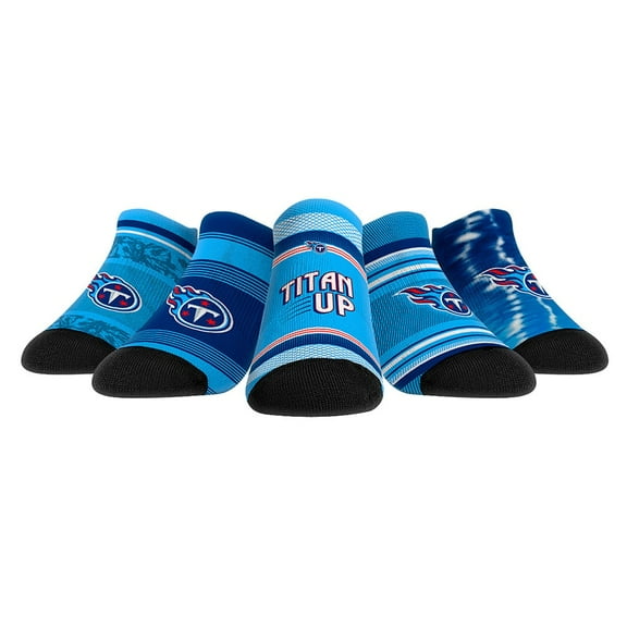 Youth Rock Em Socks Tennessee Titans Super Fan Five-Pack Low-Cut Socks Set