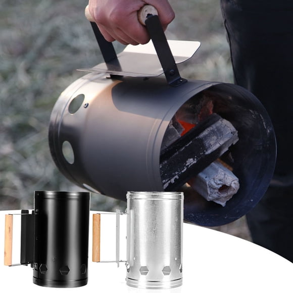Meitianfacai Charcoal Grill Chimney Starter for Quickly Lighting BBQ Coals, Compatible with Any BBQ Charcoal Grill For Outdoor And Patio