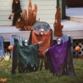 thumbnail image 6 of Nifti Nest Halloween Skeleton, 3 Pcs Ghost Decorations, Halloween Props,  Halloween Yard Decorations, Black,Green,Red, 6 of 7