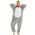 thumbnail image 2 of WCJM Gray Adult Pajamas Easter Animal Sleepwear, 2 of 6