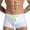 White, variant on ZZwxWA Men's Solid Square Leg Briefs 3" Summer Casual Beach Shorts Running Workout Drawstring Athletic Swimwear Reduced Price