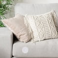 thumbnail image 6 of Self Adhesive Linen Fabric Repair Patch for Sofas Furniture Rectangle WhiteSmoke 120x15x0.1cm, 6 of 9