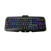 IOGEAR Kaliber Gaming HVER PRO X RGB Optical-Mechanical Keyboard w/Brown Optical Switches are Quieter and 25% Faster, RGB Lighting, Brushed Aircraft Aluminum Chassis, Water-resistant, (GKB730-BN)