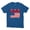 Blue, variant on Trump 2024 With USA Vintage Flag T-Shirt Vote For Trump Printed Unisex T-Shirt