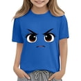thumbnail image 6 of Bnwani Boys T Shirts Short Sleeve Comfortable Girls Shirts Breathable Tee Blue Sizes 3-9, 6 of 6
