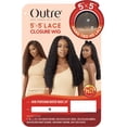thumbnail image 6 of Outre 5X5 Human Hair Peruvian Water Wave Closure Lace Wig 24" Lace Wigs / Color: 1 - JET BLACK, 6 of 6