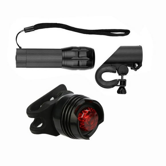 LED Bicycle Bright Bike Lamp Safe Riding Flashlight Lamp Set Of Mountaineers