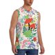 thumbnail image 2 of Fotbe Mushroom and Frogs Men's Camiseta sin Mangas Estampada para Hombres, Playera Casual para Gimnasio, Entrenamiento, Playa-3X-Large, 2 of 7