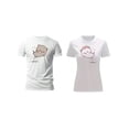 thumbnail image 2 of Duo De Playeras De Bubu Y Dudu Brincando Para Un Abrazo Color Blanco Talla Chica Marca Emil SaEs, 2 of 4